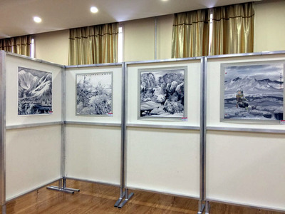 第四屆中國(guó)&ldquo;冷極節(jié)&rdquo;冰雪畫(huà)展根河啟幕_藝術(shù)_網(wǎng)